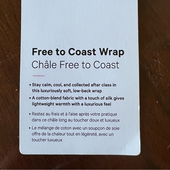 LuLu Free to Coast Wrap - Picture 6 of 6